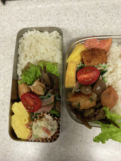 中学生 お弁当2日目-レシピのメイン写真