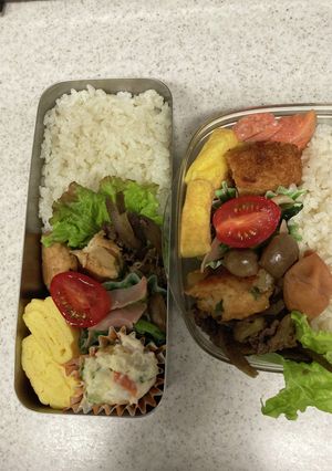 中学生　お弁当2日目-レシピのメイン写真