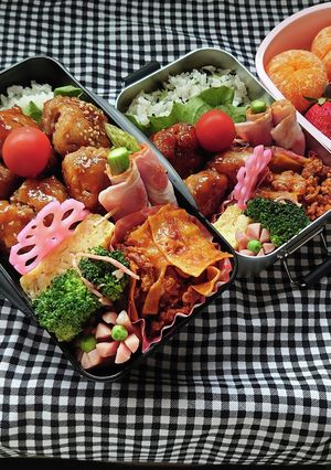 R5.4.12 長男長女弁当-レシピのメイン写真