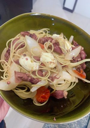 ホタルイカのパスタ-レシピのメイン写真