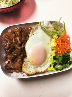 ☆焼肉弁当☆-レシピのメイン写真