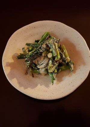かき菜のサラダ-レシピのメイン写真