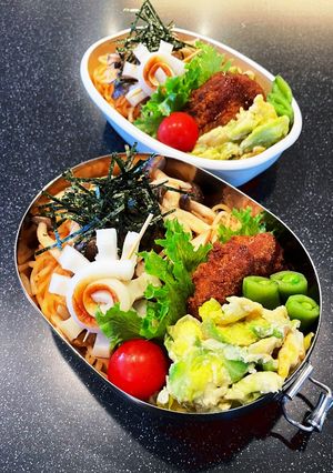 高校生弁当2023 4月12たらこパスタ-レシピのメイン写真