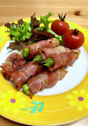 アスパラのベーコン巻き-レシピのメイン写真