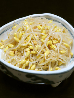 豆もやしの塩ごま油和え☆レンジで時短簡単-レシピのメイン写真