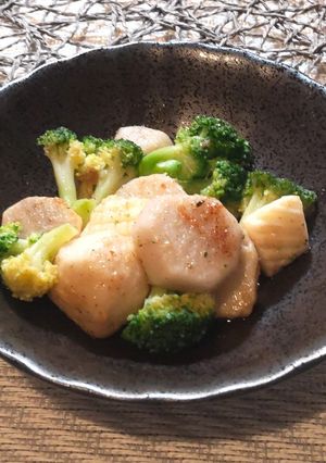 里芋とブロッコリーの旨だしバター炒め-レシピのメイン写真