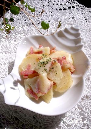 ポテトベーコンチーズのガーリック炒め♡-レシピのメイン写真