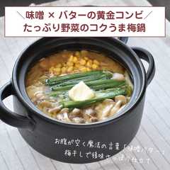 รูปของ たっぷり野菜のコクうま梅鍋