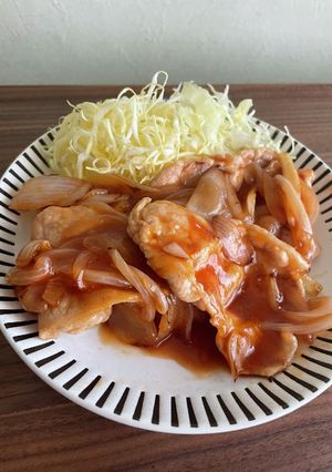 ポークチャップ-レシピのメイン写真