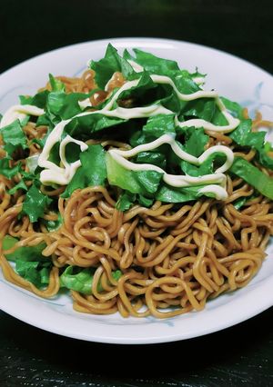 レタストッピングのカップ焼きそば-レシピのメイン写真