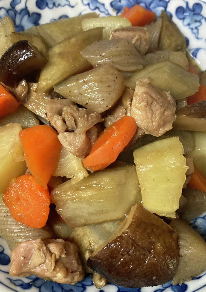 炒り鶏（鶏と根菜の炒め煮）-レシピのメイン写真