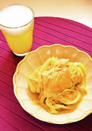 😊残ったビールで簡単♪鶏もものビール煮😊-レシピのメイン写真