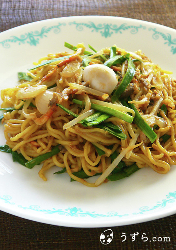海鮮タイ風焼きそば【うずら.com】-レシピのメイン写真