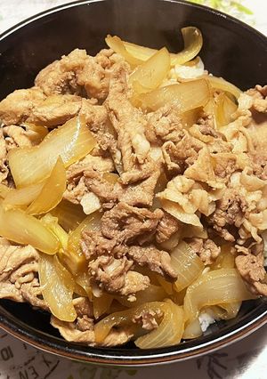スタミナアップ♪豚丼-レシピのメイン写真