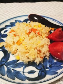 コーンと人参の炊飯器ピラフ-レシピのメイン写真