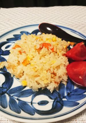 コーンと人参の炊飯器ピラフ-レシピのメイン写真