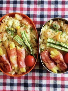 夫と娘のお弁当 96-レシピのメイン写真