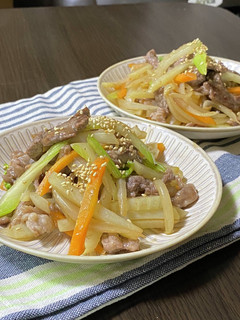牛肉とセロリのオイスター炒め-レシピのメイン写真