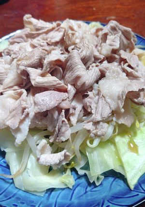 茹でるだけのしゃぶしゃぶサラダ-レシピのメイン写真