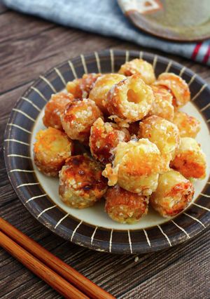 おつまみ・お弁当に♪ちくわのチーズ唐揚げ-レシピのメイン写真