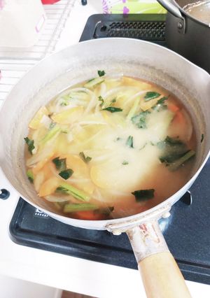 お野菜たっぷり味噌汁-レシピのメイン写真