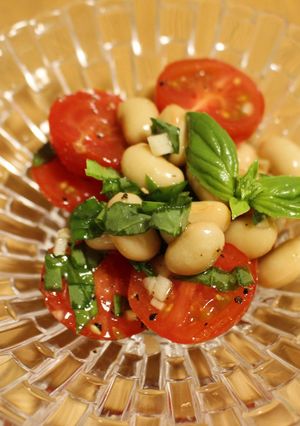 蒸し大豆とミニトマトのイタリアン小鉢-レシピのメイン写真