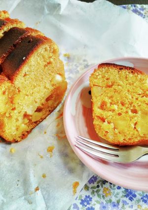 リンゴ入りパウンドケーキ-レシピのメイン写真