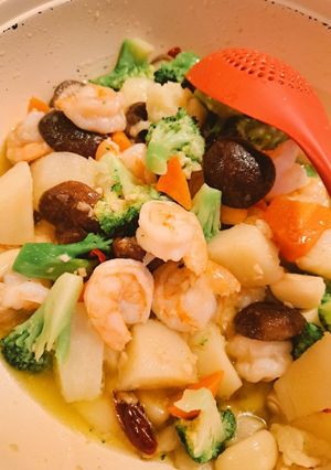 業務スーパーの材料で アヒージョ 的な！-レシピのメイン写真
