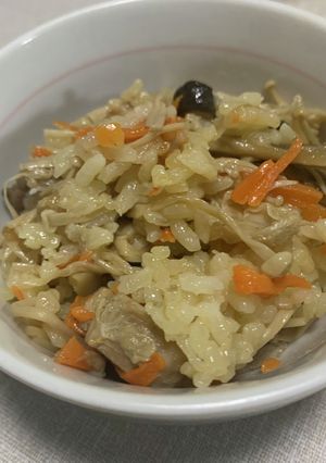 きのこご飯-レシピのメイン写真