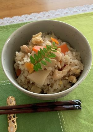 たけのこご飯♪-レシピのメイン写真