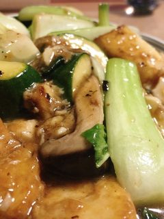 厚揚げとチンゲン菜の青菜炒め-レシピのメイン写真