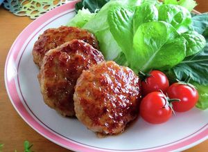簡単節約☆卵なし和風豆腐ハンバーグ。-レシピのメイン写真