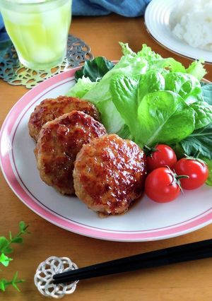 簡単節約☆卵なし和風豆腐ハンバーグ。-レシピのメイン写真
