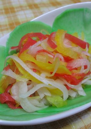 色鮮やか☆大根の酢の物♪なますでも・・・-レシピのメイン写真