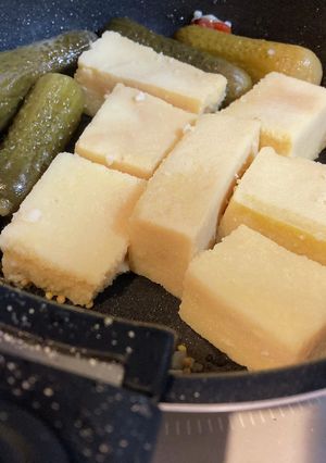 ピクルスと高野豆腐の炒め物-レシピのメイン写真