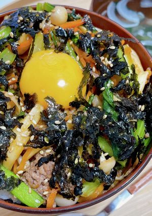 ワンパンビビンバ丼-レシピのメイン写真