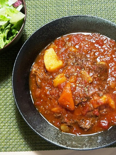 牛すじのトマト煮込み(圧力鍋)-レシピのメイン写真