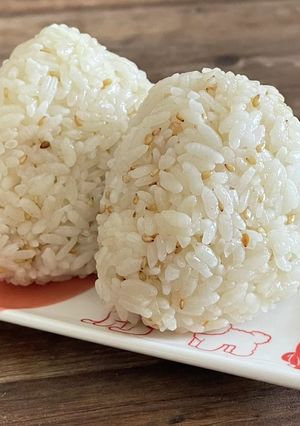 しらすと小海老と昆布の佃煮の出汁おにぎり-レシピのメイン写真