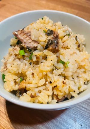 オイルサーディンの簡単炊き込みご飯-レシピのメイン写真