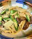 茅乃舎野菜だし★即席パスタ　筍パスタ