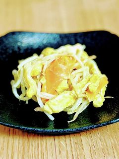 【節約簡単】もやしと油揚げカレーマヨ-レシピのメイン写真