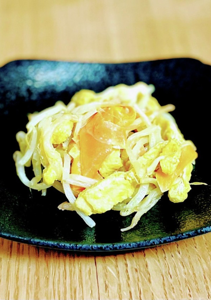 【節約簡単】もやしと油揚げカレーマヨ-レシピのメイン写真