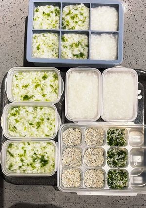 しらすとワカメの離乳食冷凍ストック-レシピのメイン写真