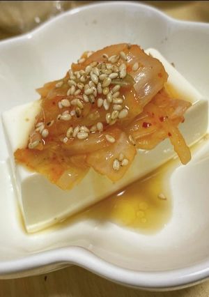 キムチとうふ-レシピのメイン写真