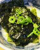 味付け海苔たっぷりのやわらか玉子雑炊