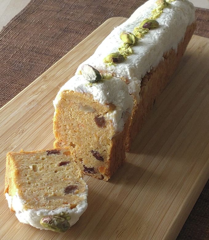 クリチキャロットケーキ英国グルテンフリー-レシピのメイン写真
