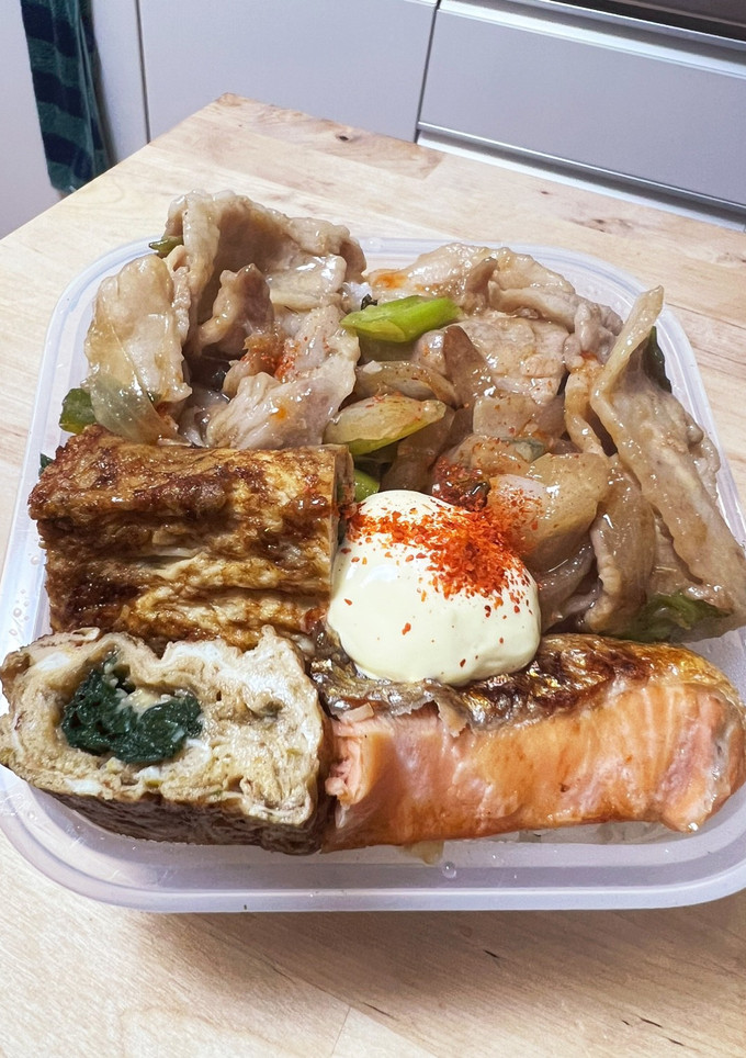 玉ねぎの甘みたっぷり！豚肉の生姜焼き弁当-レシピのメイン写真