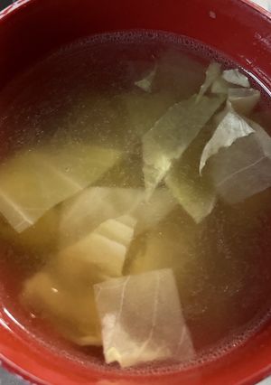 キャベツの中華スープ-レシピのメイン写真