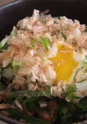 特別な日の♪温泉卵のせ納豆ご飯☆-レシピのメイン写真