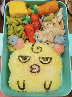 たまごっち『つよみさん』おにぎり弁当!-レシピのメイン写真